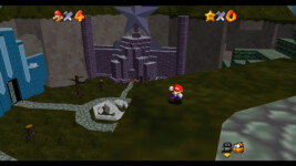 The hub world of Super Mario and the Cursed Castles